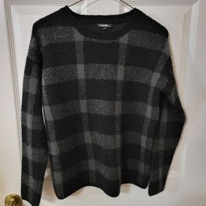 Plaid sweater